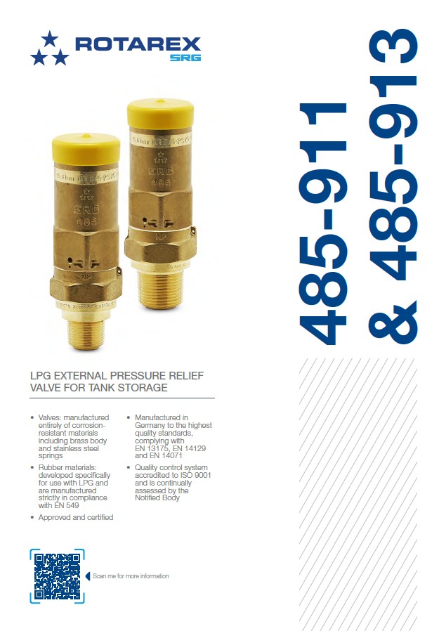 Safety valve 485-911 & 485-913